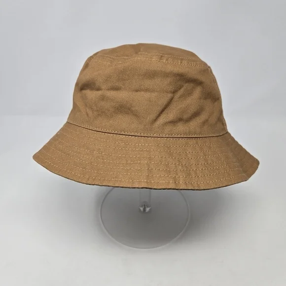 MADEWELL TERRA COTTA TAN 100% COTTON BUCKET HAT WOMEN SIZE SMALL MEDIUM AUTUMN - Picture 2 of 12